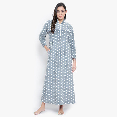 Printed Maxi Nightdress