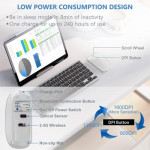 Bluetooth Mouse for Laptop, Wireless Mouse